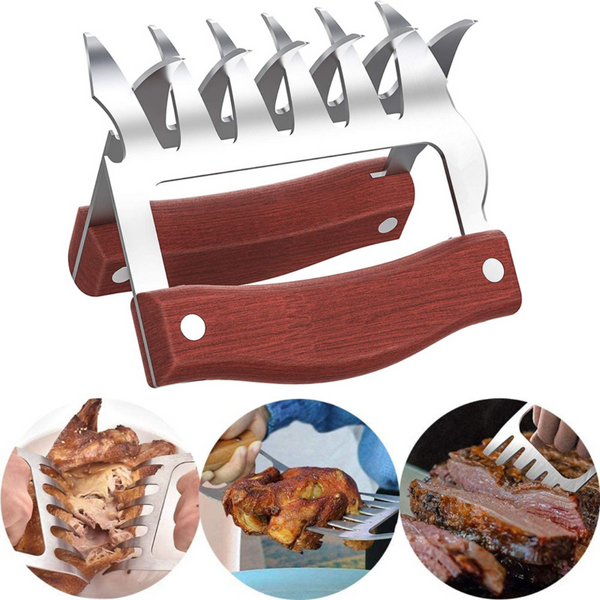 Bear Claws for Barbecue with Bottle Opener (Pair)