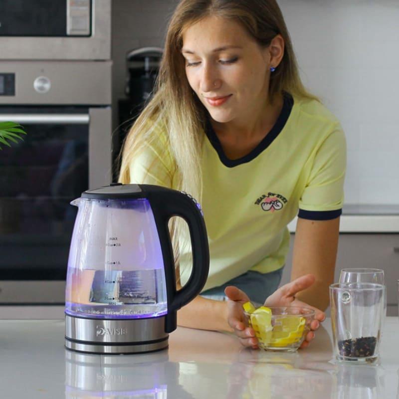 Electric Kettle 2L Borosilicate